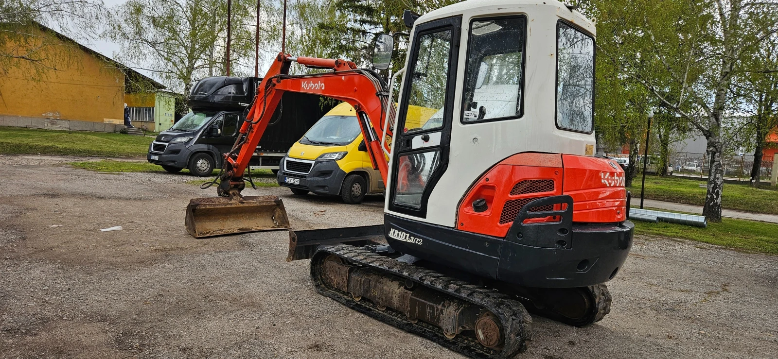 Багер Kubota KX101-3a