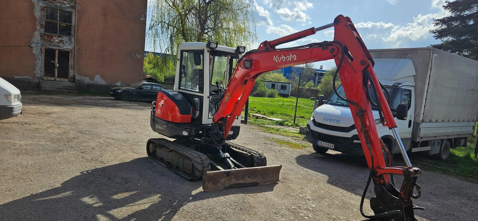 Багер Kubota KX101-3a, снимка 3 - Индустриална техника - 54446579