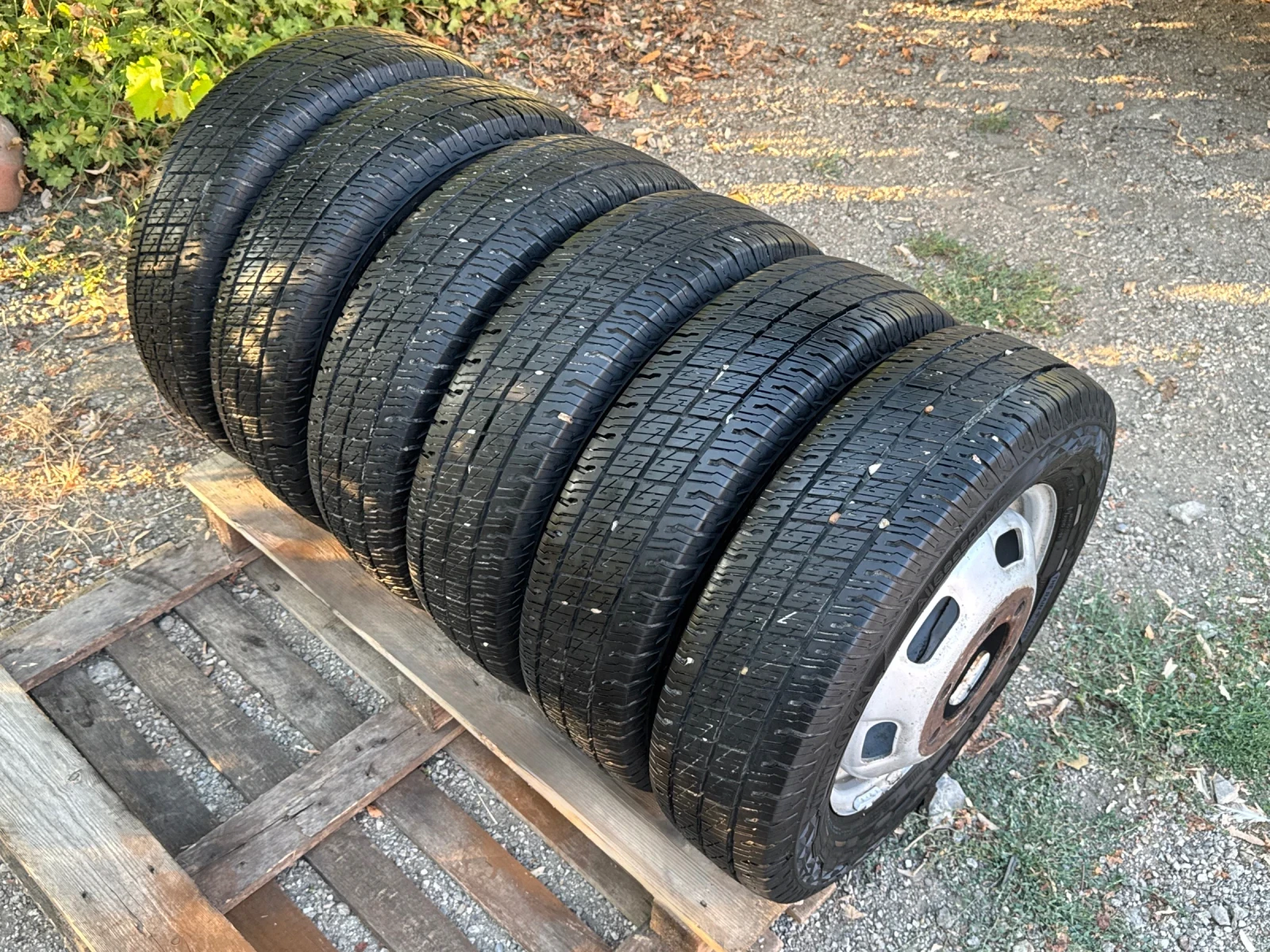 Гуми с джанти Uniroyal 195/75R16, снимка 4 - Гуми и джанти - 56210749