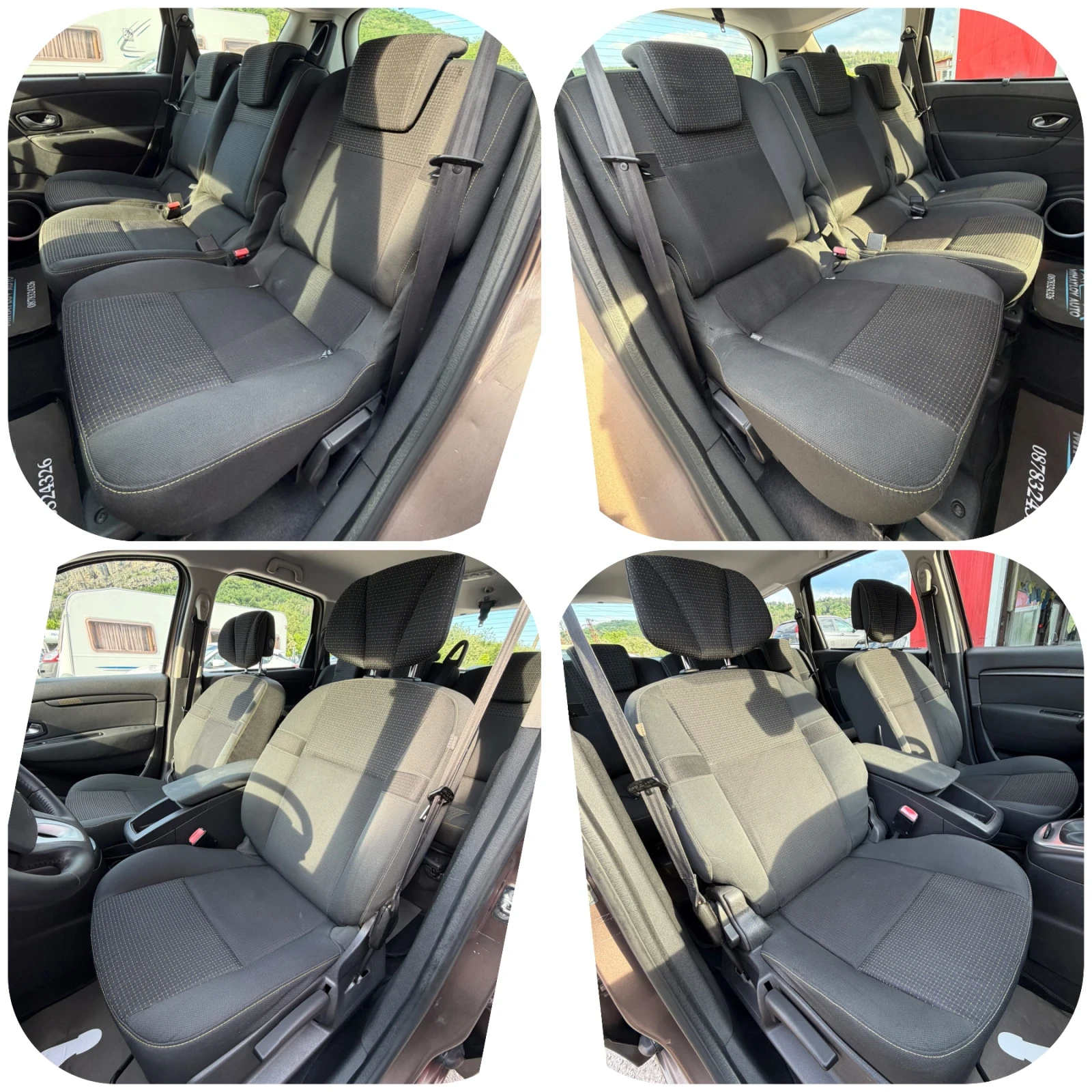 Renault Scenic 1.5 DCI 153 700KM/ЛЕТИ.ДЖ/НОВ ВНОС 7 МЕСТА, снимка 12 - Автомобили и джипове - 54567624