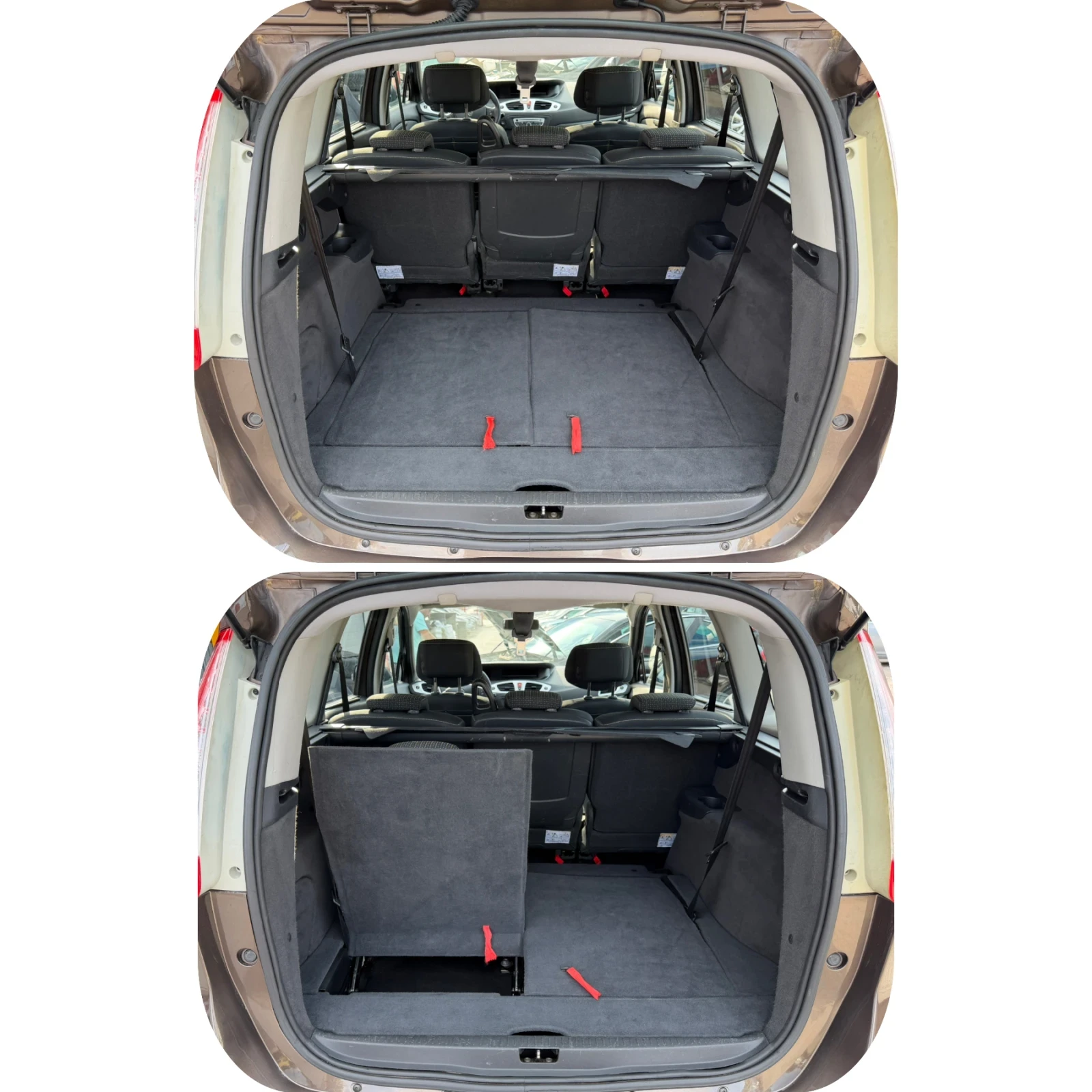 Renault Scenic 1.5 DCI 153 700KM/ЛЕТИ.ДЖ/НОВ ВНОС 7 МЕСТА, снимка 15 - Автомобили и джипове - 54567624