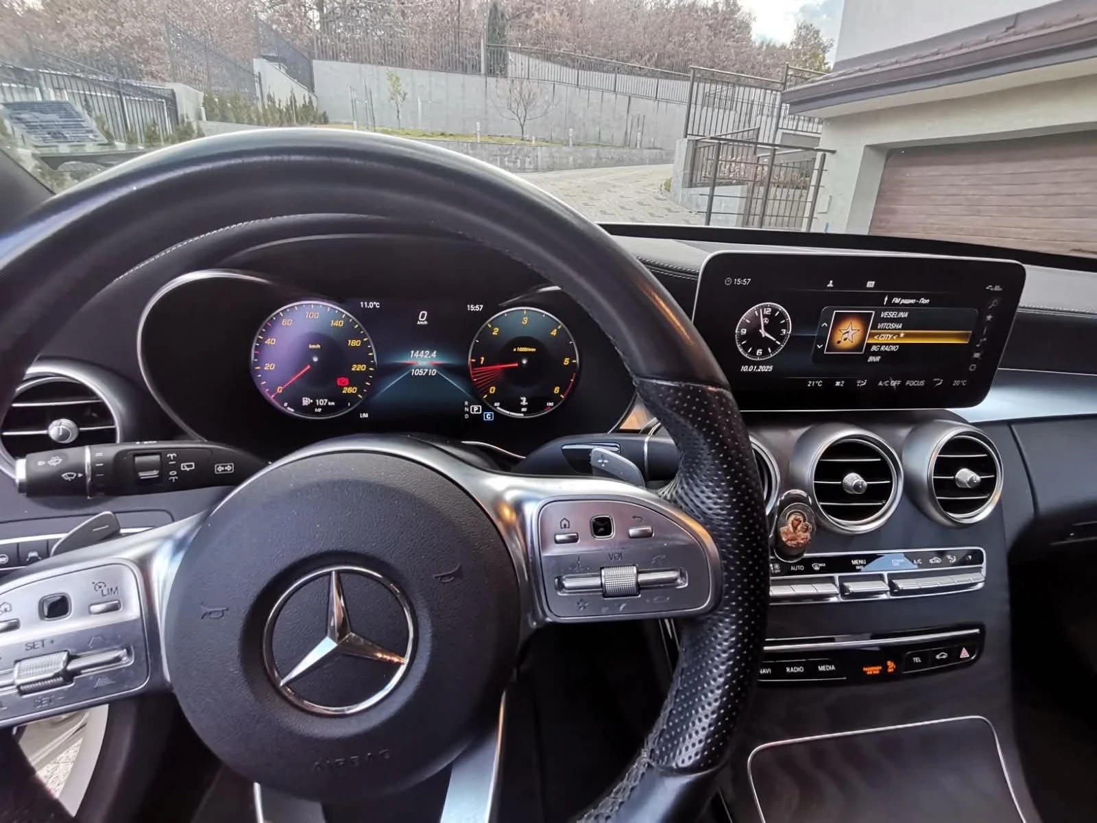 Mercedes-Benz C 300 AMG/9G TRONIC/, снимка 9 - Автомобили и джипове - 54869752