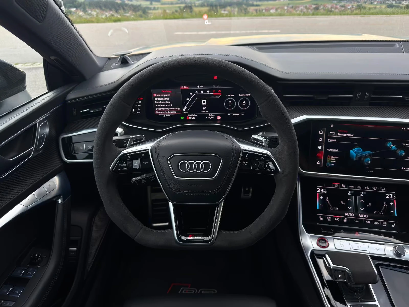 Audi Rs7 QUTTRO/600HP/CARBON/SOFT/360/PANO/MAT/KERAMIK/499z, снимка 10 - Автомобили и джипове - 55089788