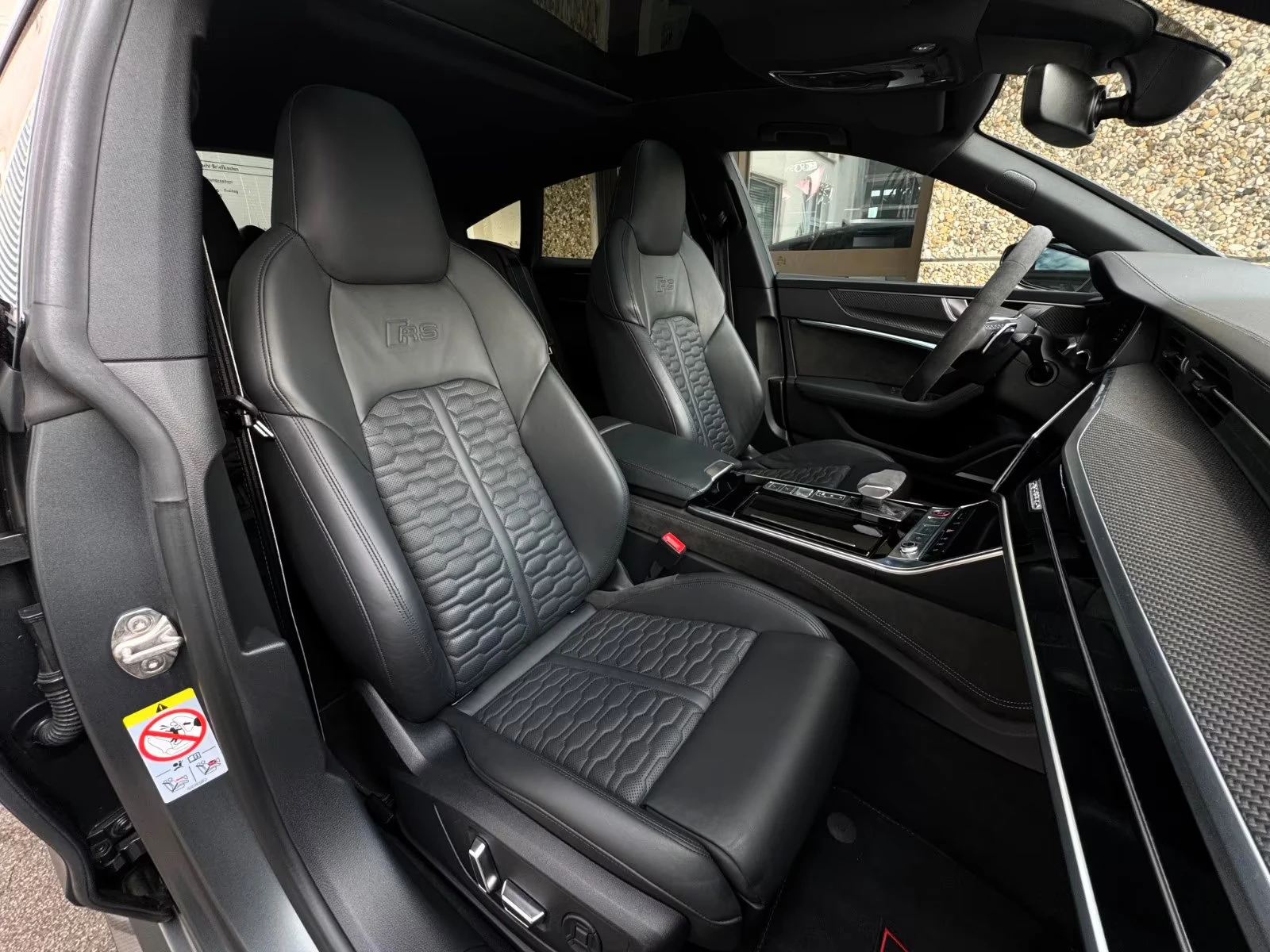 Audi Rs7 QUTTRO/600HP/CARBON/SOFT/360/PANO/MAT/KERAMIK/499z, снимка 15 - Автомобили и джипове - 55089788