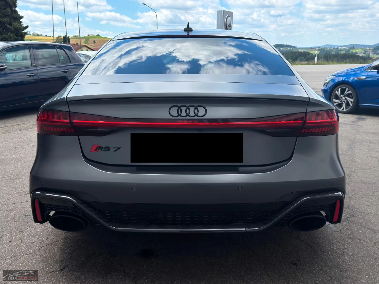 Audi Rs7 QUTTRO/600HP/CARBON/SOFT/360/PANO/MAT/KERAMIK/499z, снимка 8 - Автомобили и джипове - 55089788