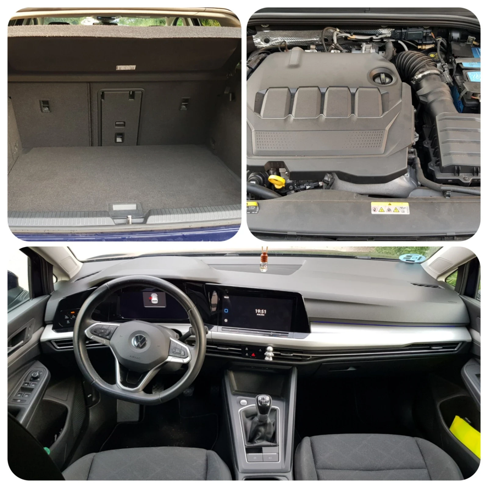 VW Golf 2.0tdi Life, снимка 10 - Автомобили и джипове - 55225533