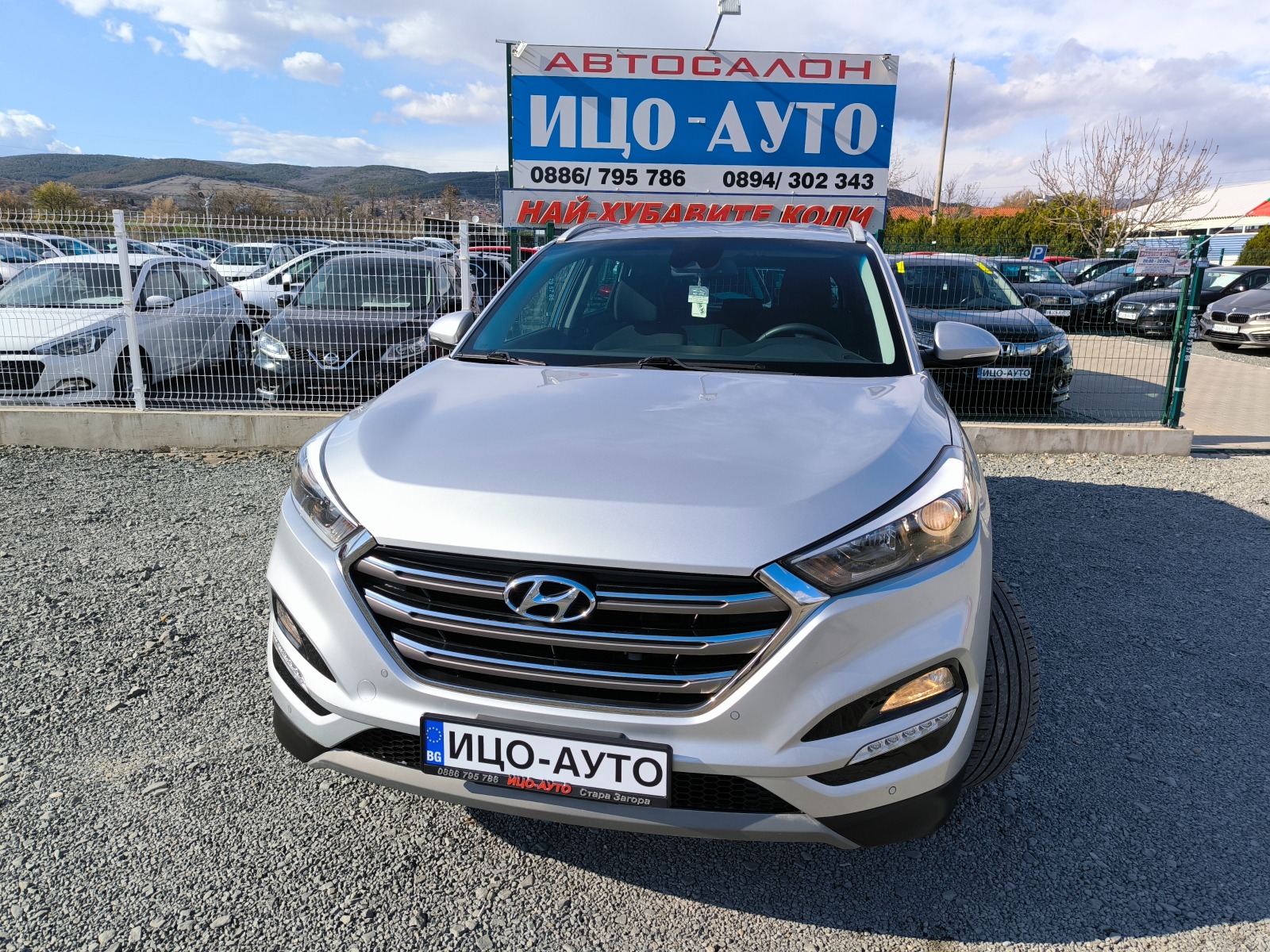 Hyundai Tucson 1, 7 CRDI-141k.c., 6 СКОР. НАВИ, КАМЕРА, LED.-10% - [1] 