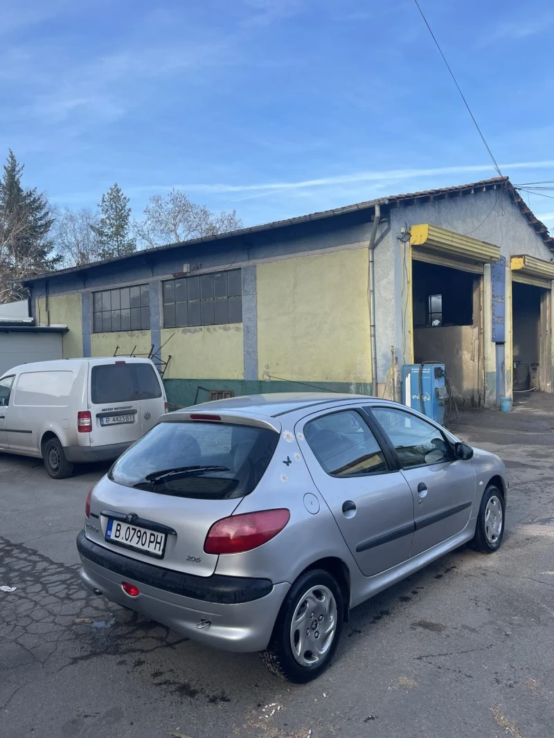 Peugeot 206 1.9D, снимка 4 - Автомобили и джипове - 48757249