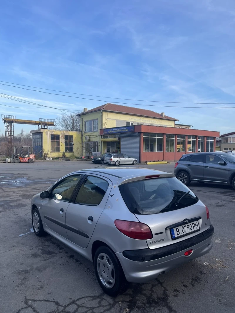 Peugeot 206 1.9D, снимка 5 - Автомобили и джипове - 48757249