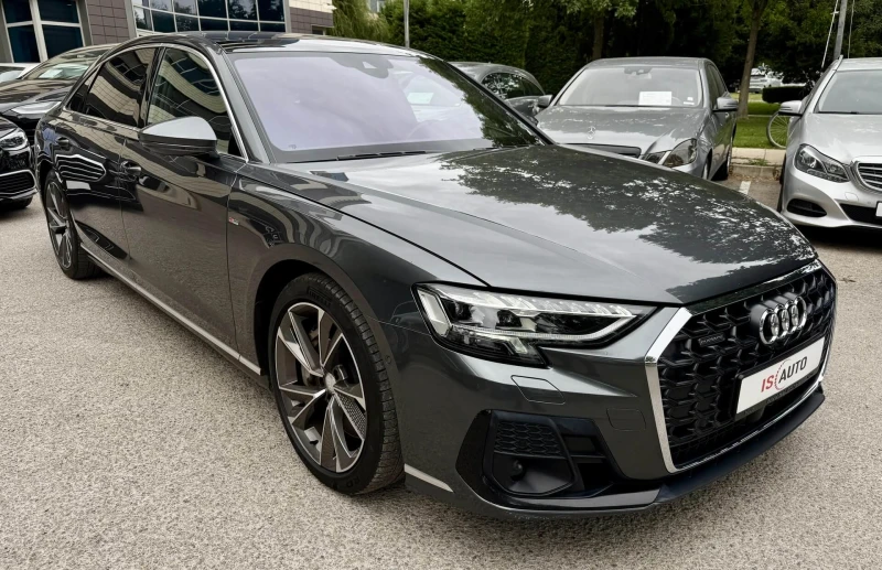 Audi A8 60TFSI/LONG/RSE/Панорама/Обдухване/Sline/HuD, снимка 2 - Автомобили и джипове - 51897058