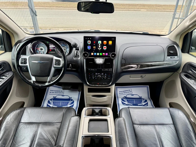 Chrysler Gr.voyager 2.8 CRDI 7-МЕСТЕН/КОЖА/АВТОМАТ/НАВИ, снимка 13 - Автомобили и джипове - 52055221