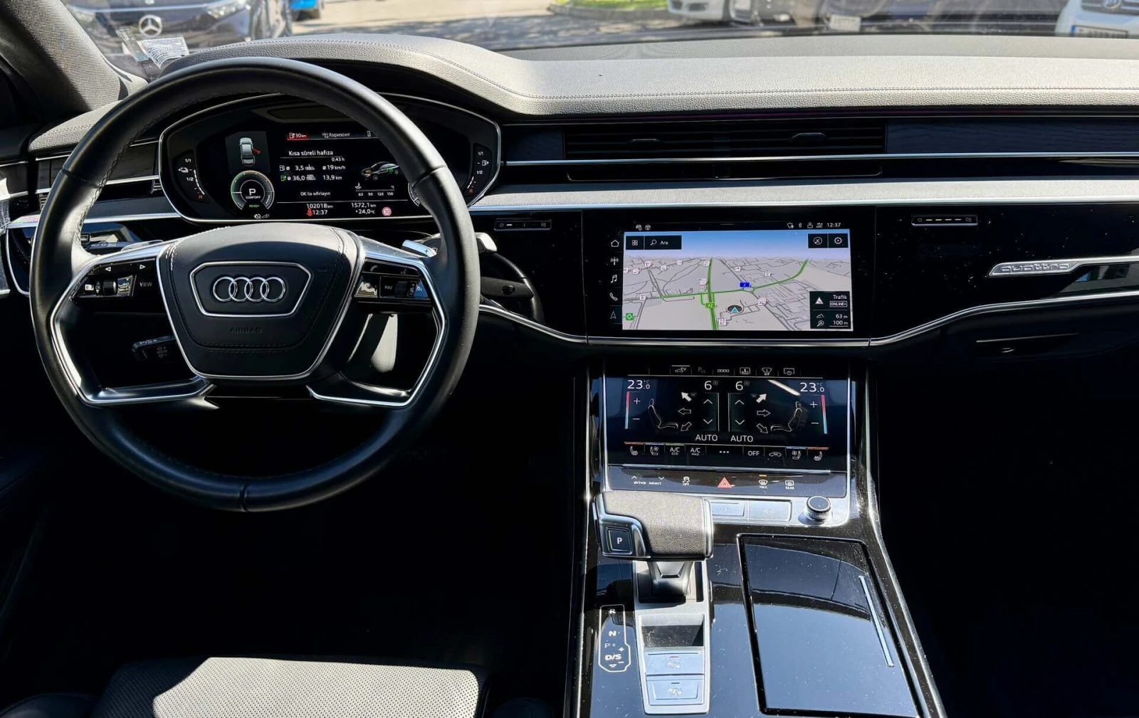 Audi A8 60TFSI/LONG/RSE/Панорама/Обдухване/Sline/HuD - изображение 8