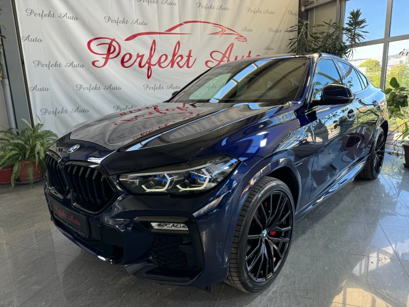 BMW X6 30d xDrive * SWAROVSKI * HERMAN/KARDON* Панорама, снимка 1 - Автомобили и джипове - 47568760