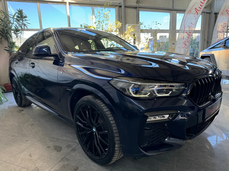 BMW X6 30d xDrive * SWAROVSKI * HERMAN/KARDON* Панорама, снимка 3 - Автомобили и джипове - 47568760