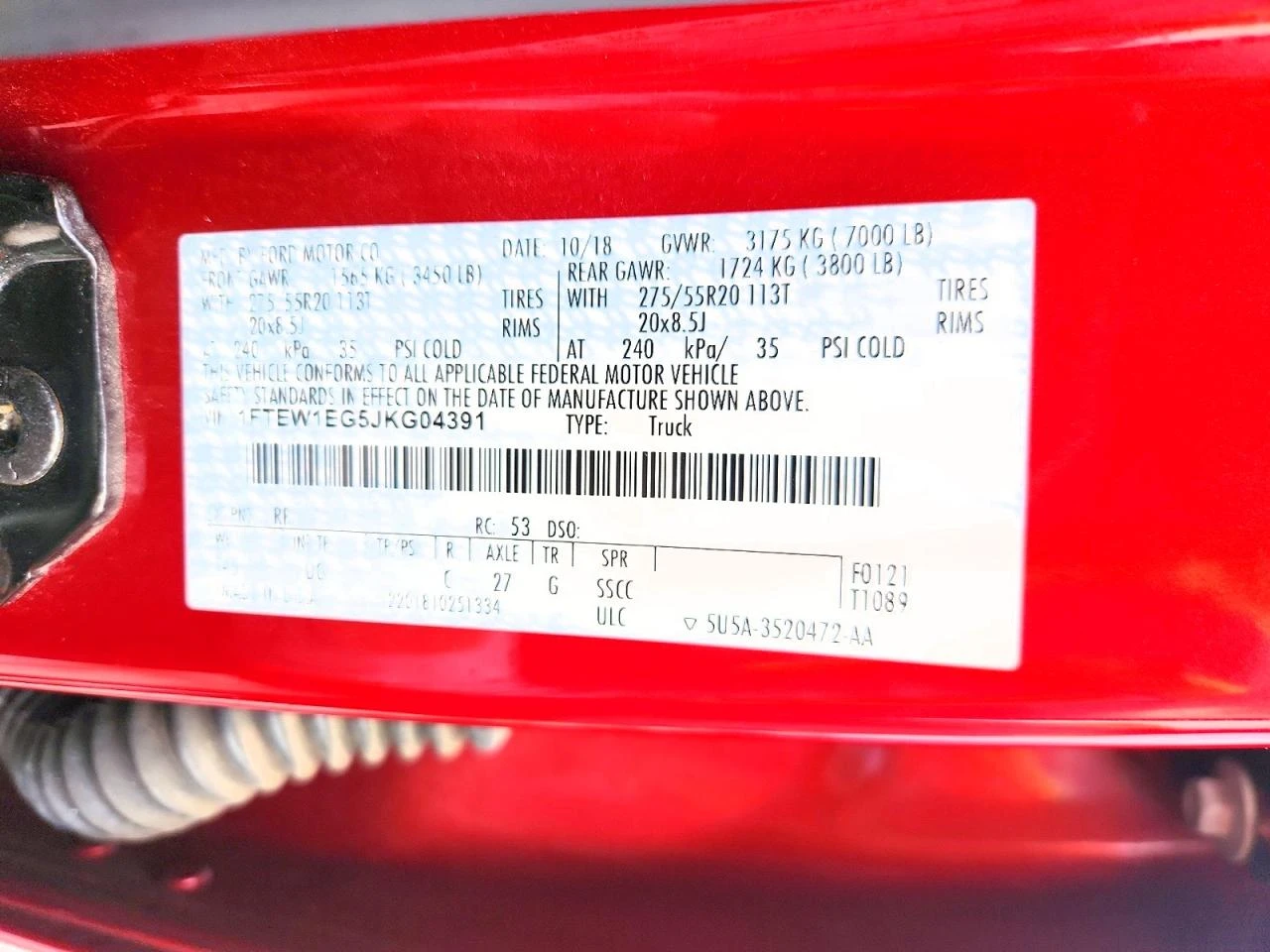 Ford F150 3.5l Supercrew, снимка 12 - Автомобили и джипове - 55322850