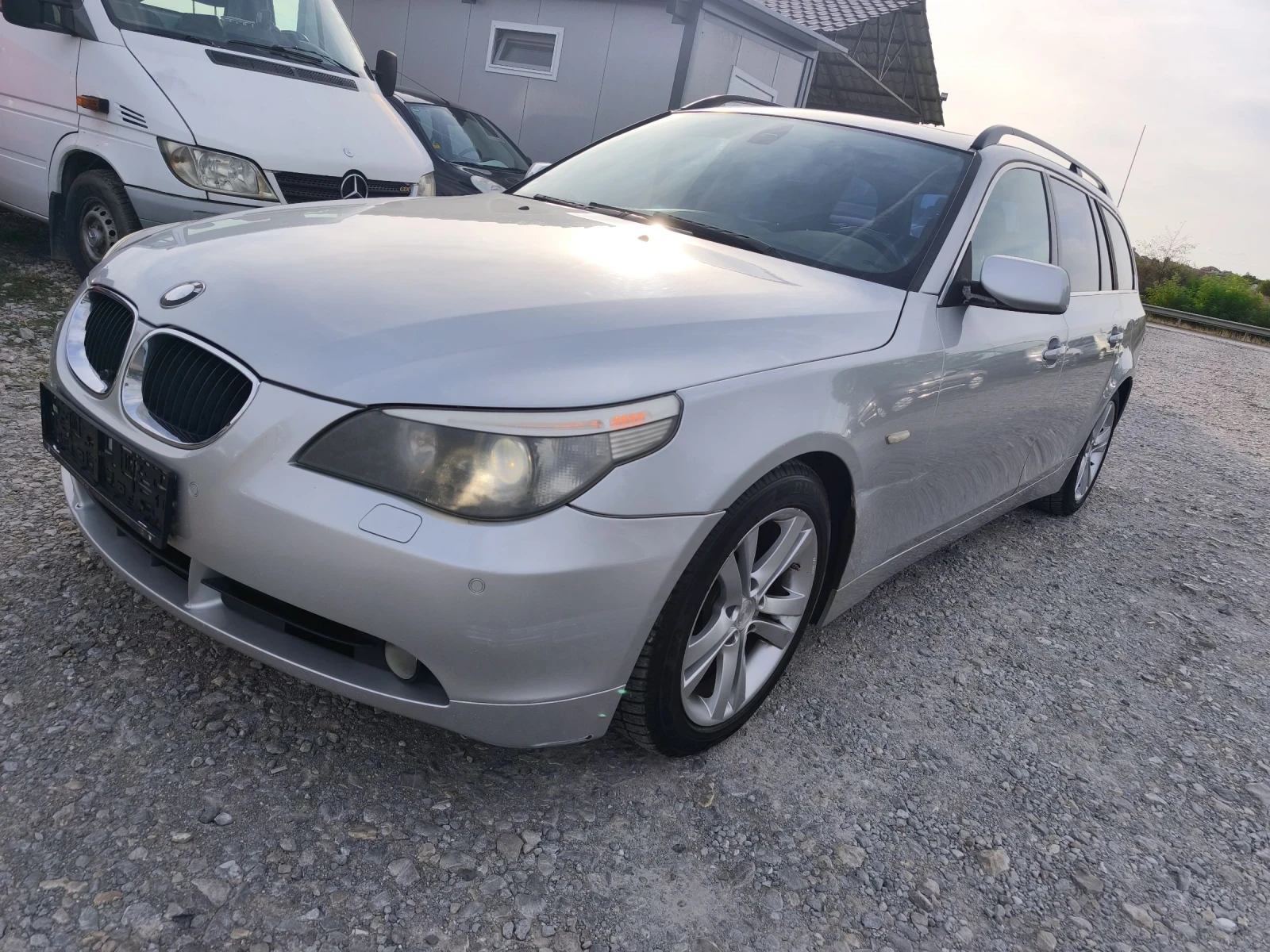 BMW 525 2.5D  Ръчка Панорама  | Mobile.bg — изображение 1