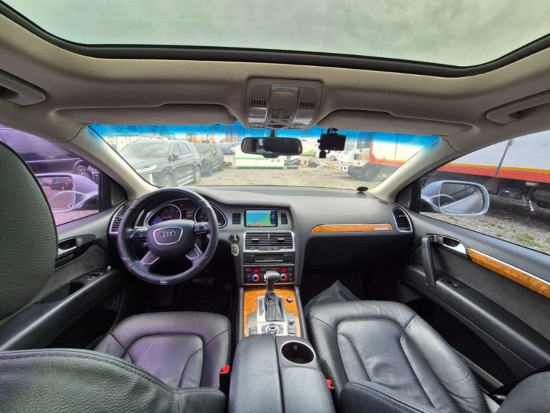 Audi Q7  2014г.ФЕЙС На пружини панорама камера , снимка 14 - Автомобили и джипове - 52568121