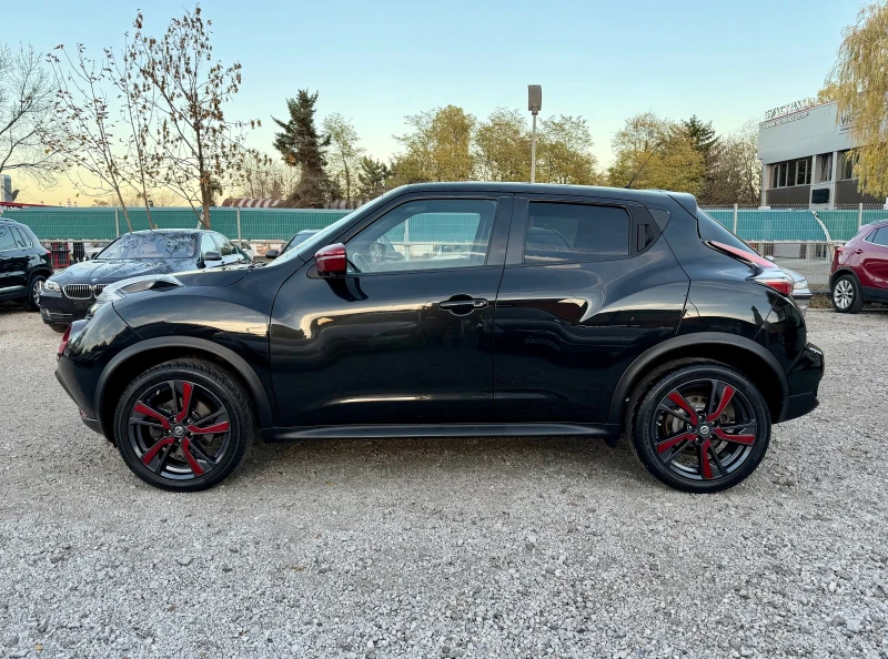 Nissan Juke 1.6 * НАВИ * 360 КАМЕРА * КОЖА * РЪЧНИ СКОРОСТИ * , снимка 2 - Автомобили и джипове - 52442642