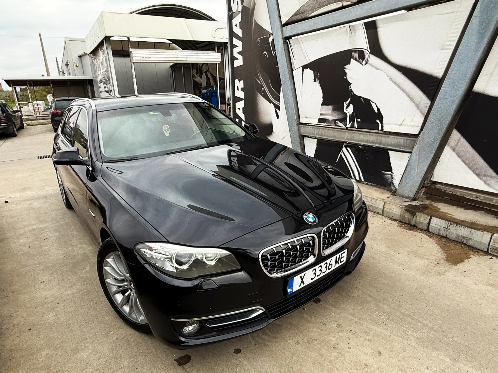 BMW 525 4x4 twin Turbo camera