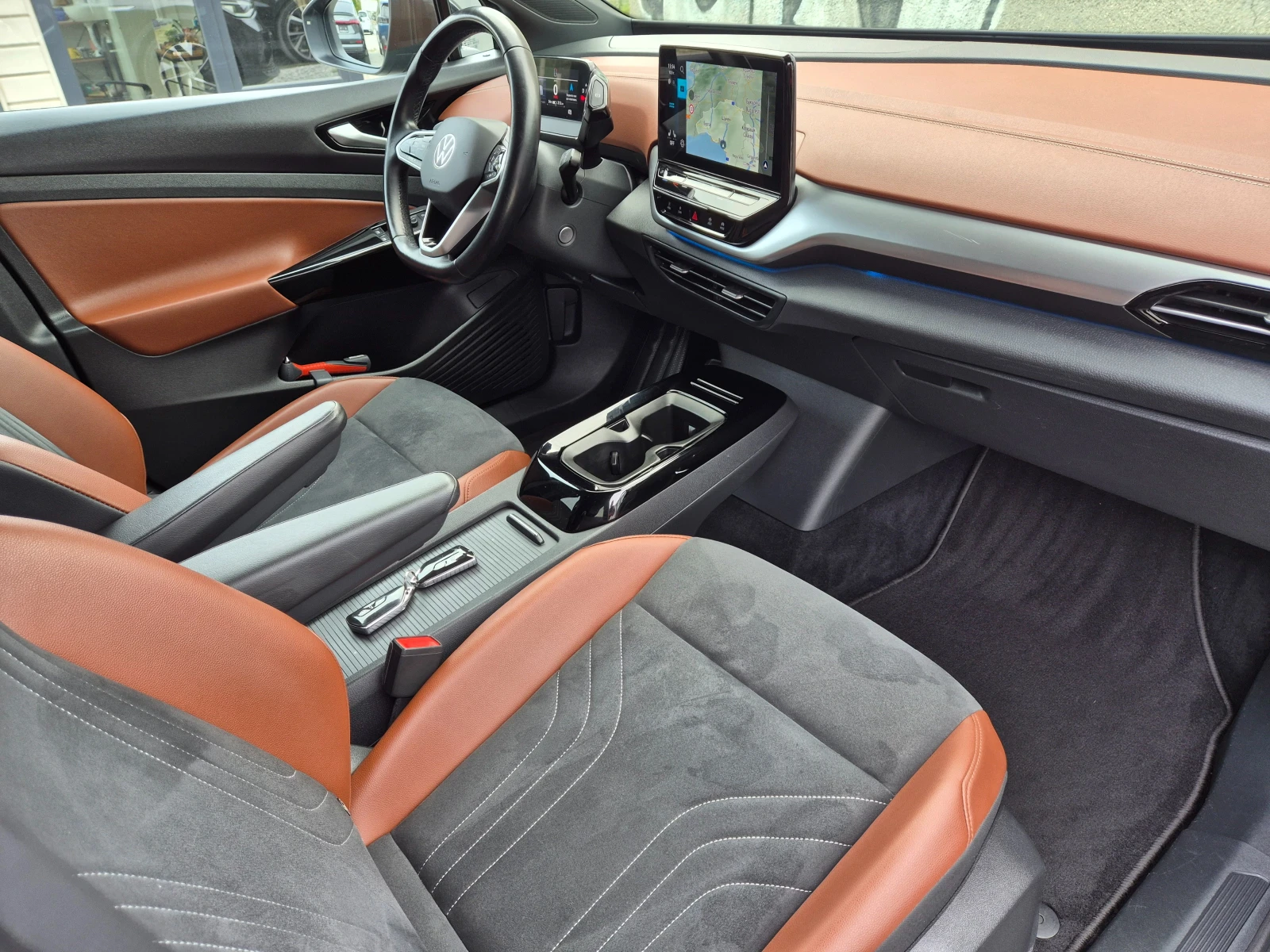 VW ID.4 Pro-82kWh-AMBIENT LIGHT-LED, снимка 11 - Автомобили и джипове - 54357931