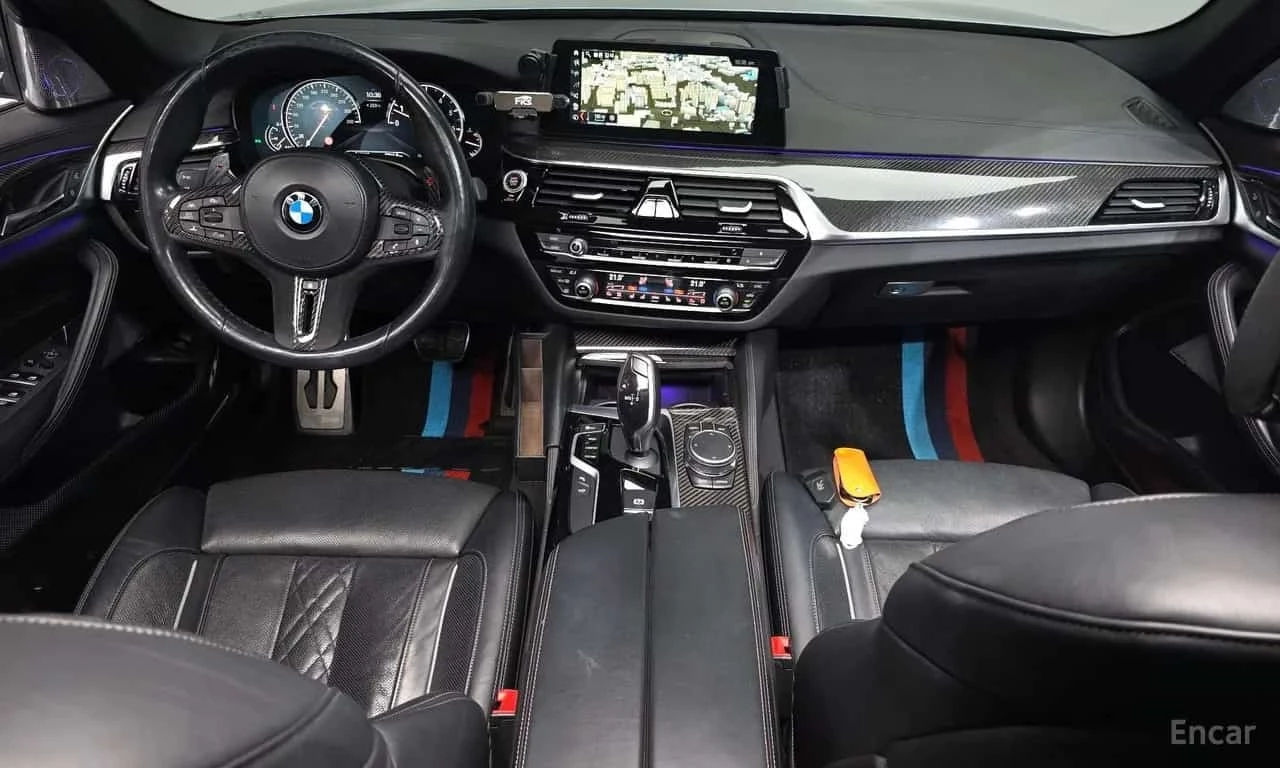 BMW 530 / BOWERS & WILKINS / ДИСТРОНИК / ОБДУХВАНЕ / 360, снимка 7 - Автомобили и джипове - 56199149