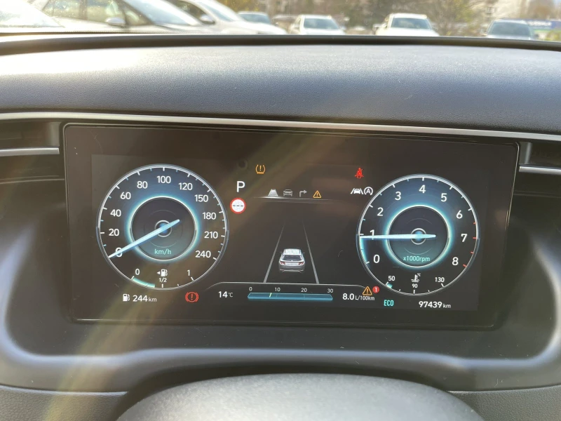Hyundai Tucson MiHEV 16T 48V 150hp 2WD 7DCT, снимка 13 - Автомобили и джипове - 52660051