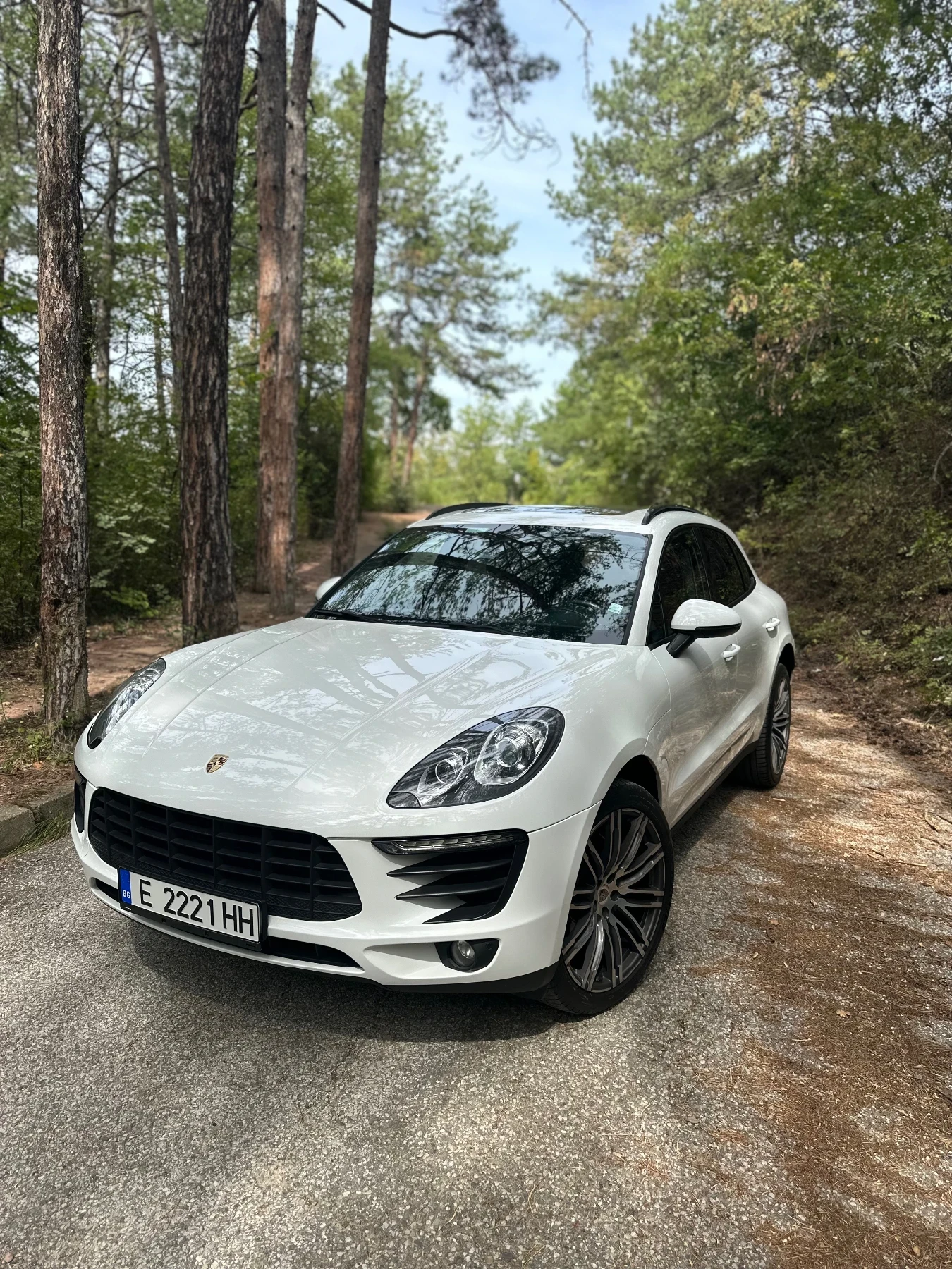 Porsche Macan S 3.0 D Обдухване , Панорама , Въздушно, Бурмастер - [1] 