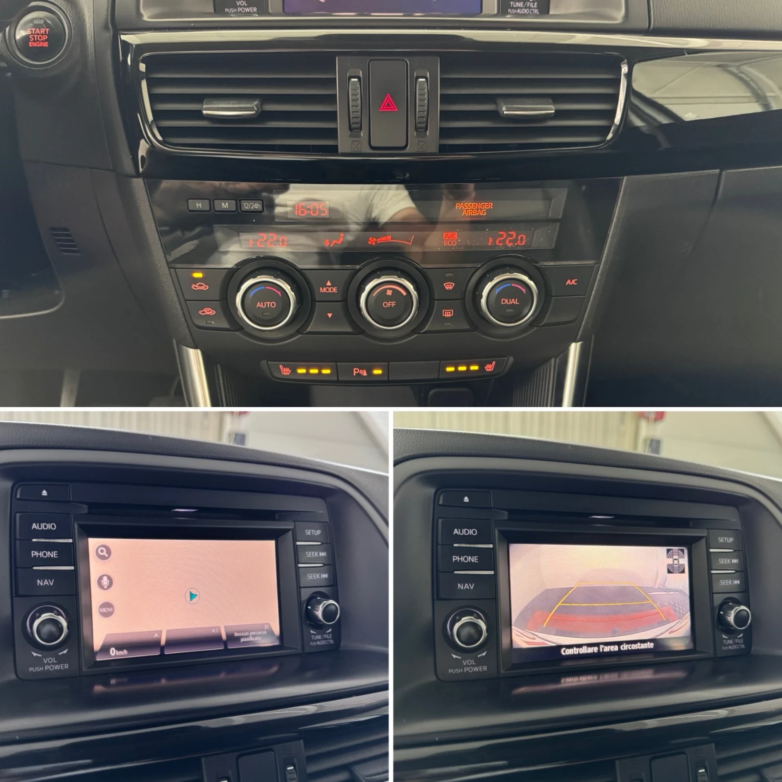 Mazda CX-5 2.2 SKYACTIV-D 4WD EXCEED - EURO 6B, снимка 12 - Автомобили и джипове - 54735980