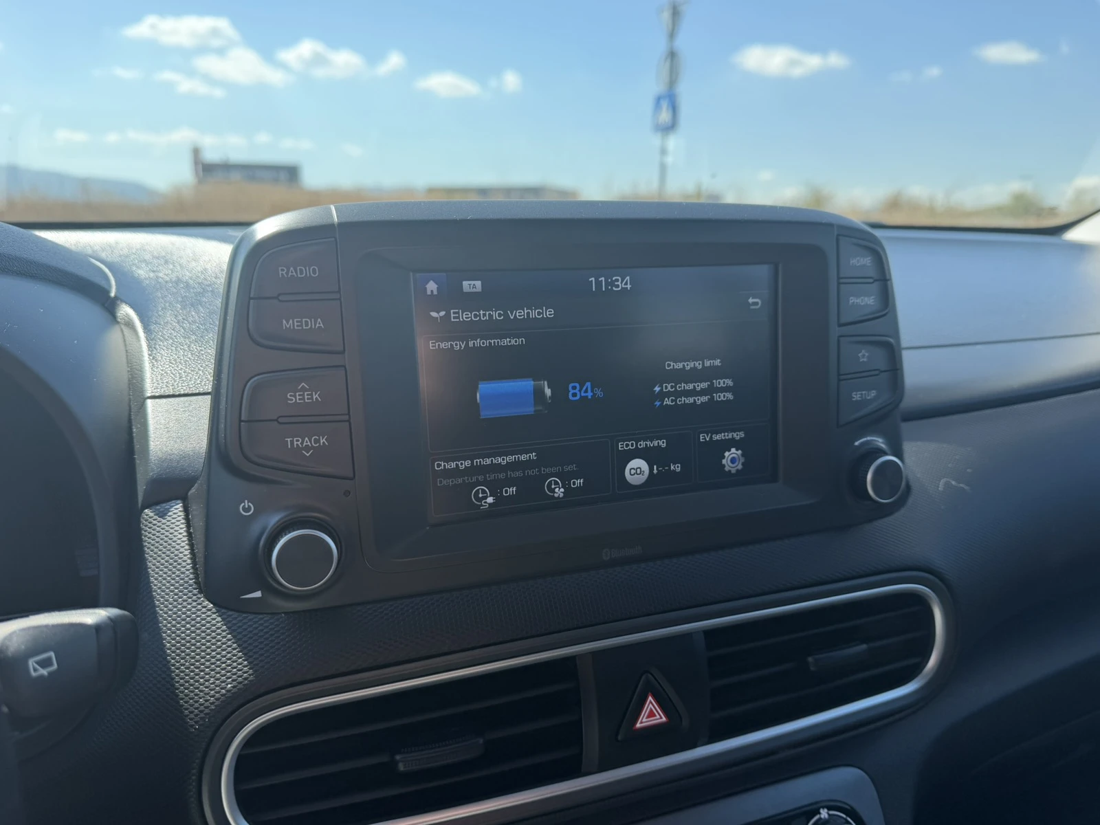 Hyundai Kona 64kw термопомпа 99%SOH, снимка 8 - Автомобили и джипове - 56116608