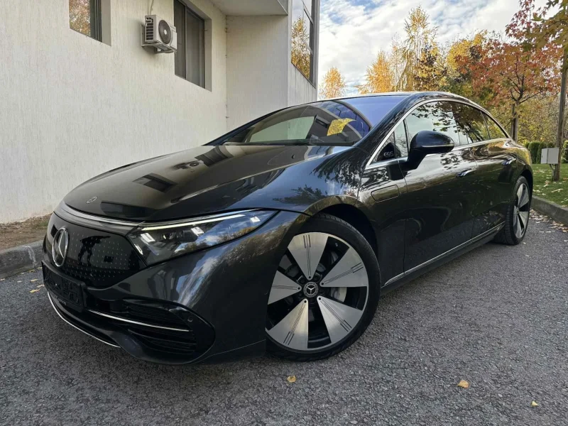 Mercedes-Benz EQS 450+ / HYPERSCREEN / 98.7% КАПАЦИТЕТ, снимка 3 - Автомобили и джипове - 52332761
