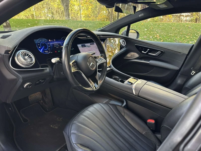 Mercedes-Benz EQS 450+ / HYPERSCREEN / 98.7% КАПАЦИТЕТ, снимка 9 - Автомобили и джипове - 52332761