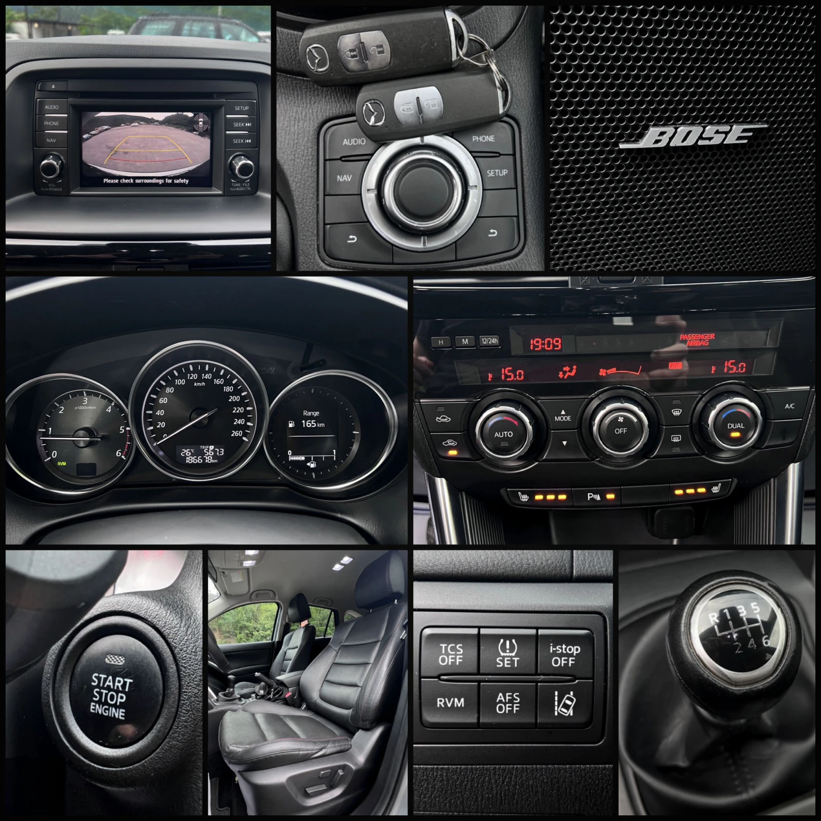 Mazda CX-5 2.2D/4x4/FULL, снимка 14 - Автомобили и джипове - 55143469