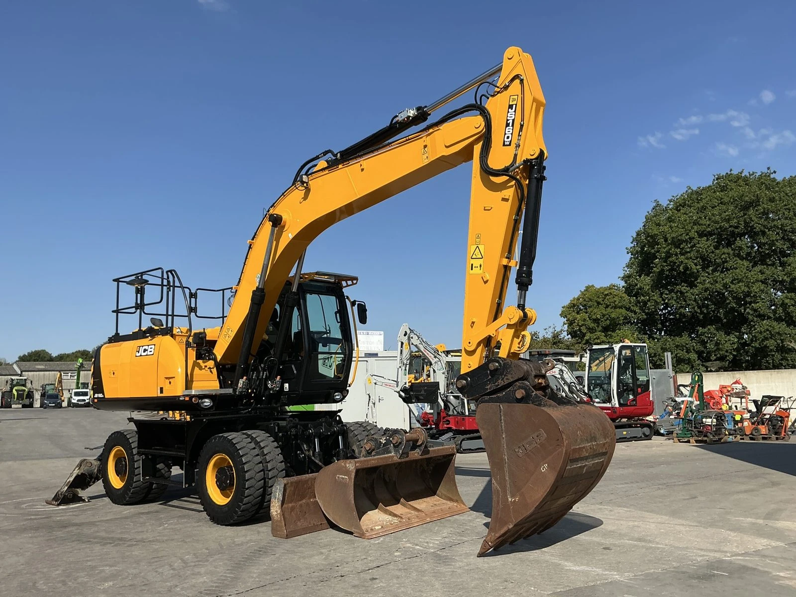 Багер JCB JS160 W