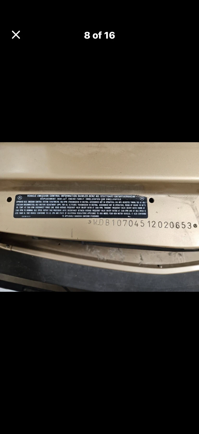 Mercedes-Benz 380 380 SL , снимка 6 - Автомобили и джипове - 53752569