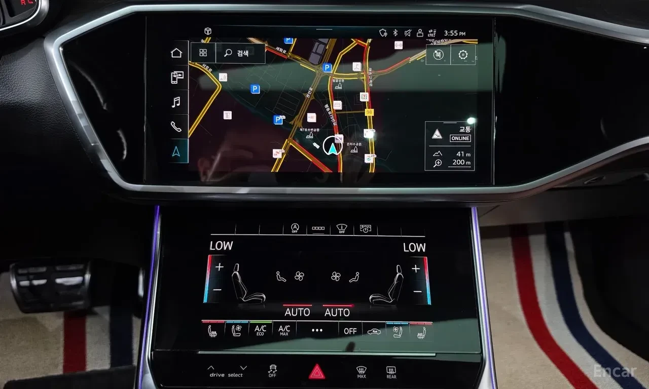 Audi A6 45TFSI* MATRIX* S* LINE* ОБДУХВАНЕ* ХЕДЪП* LANE* A, снимка 8 - Автомобили и джипове - 55799722