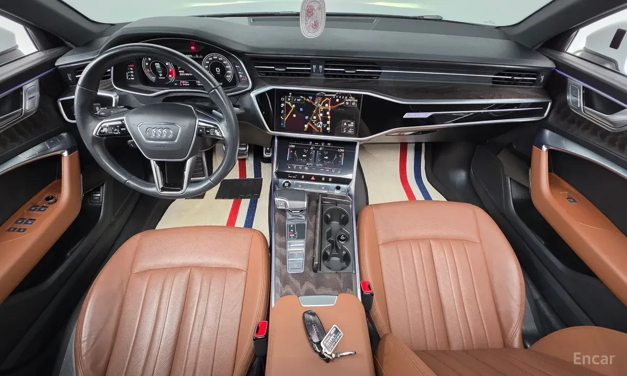 Audi A6 45TFSI* MATRIX* S* LINE* ОБДУХВАНЕ* ХЕДЪП* LANE* A, снимка 6 - Автомобили и джипове - 55799722