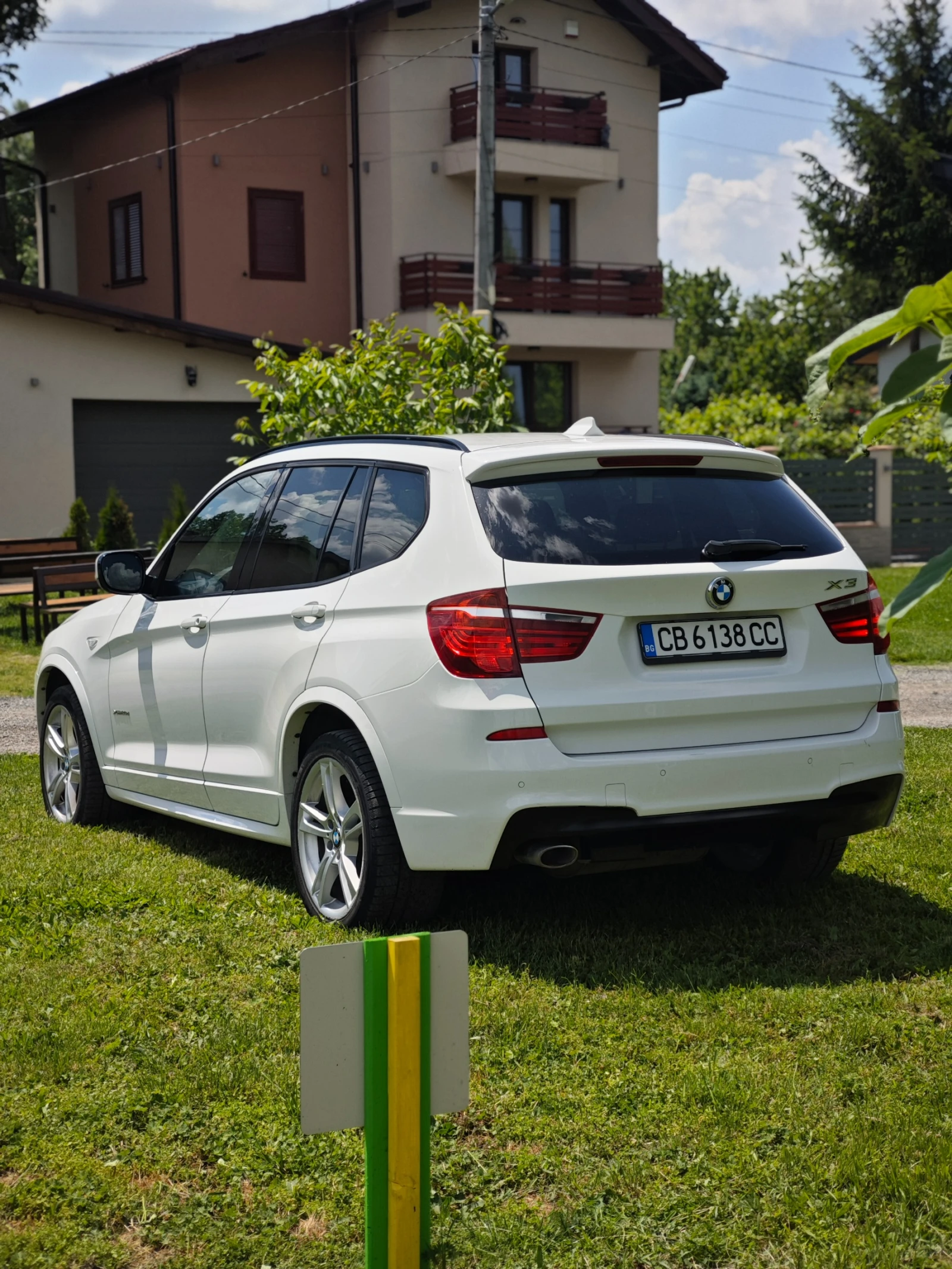 BMW X3 2.0 D/X Drive/184HP/M Pack/Вериги сменени и автома, снимка 4 - Автомобили и джипове - 54582441