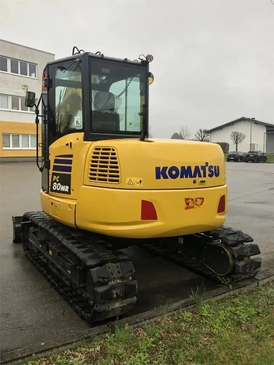 Багер Komatsu PC80MR-5, снимка 2 - Индустриална техника - 54533244
