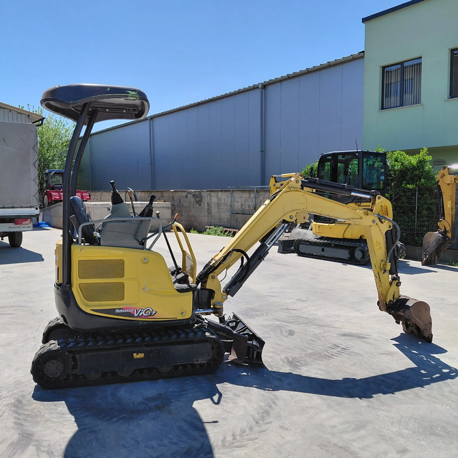 Багер Yanmar VIO17 * ХИДРАВЛИЧНА ЛИНИЯ, 2200 мч * , снимка 7 - Индустриална техника - 52887481