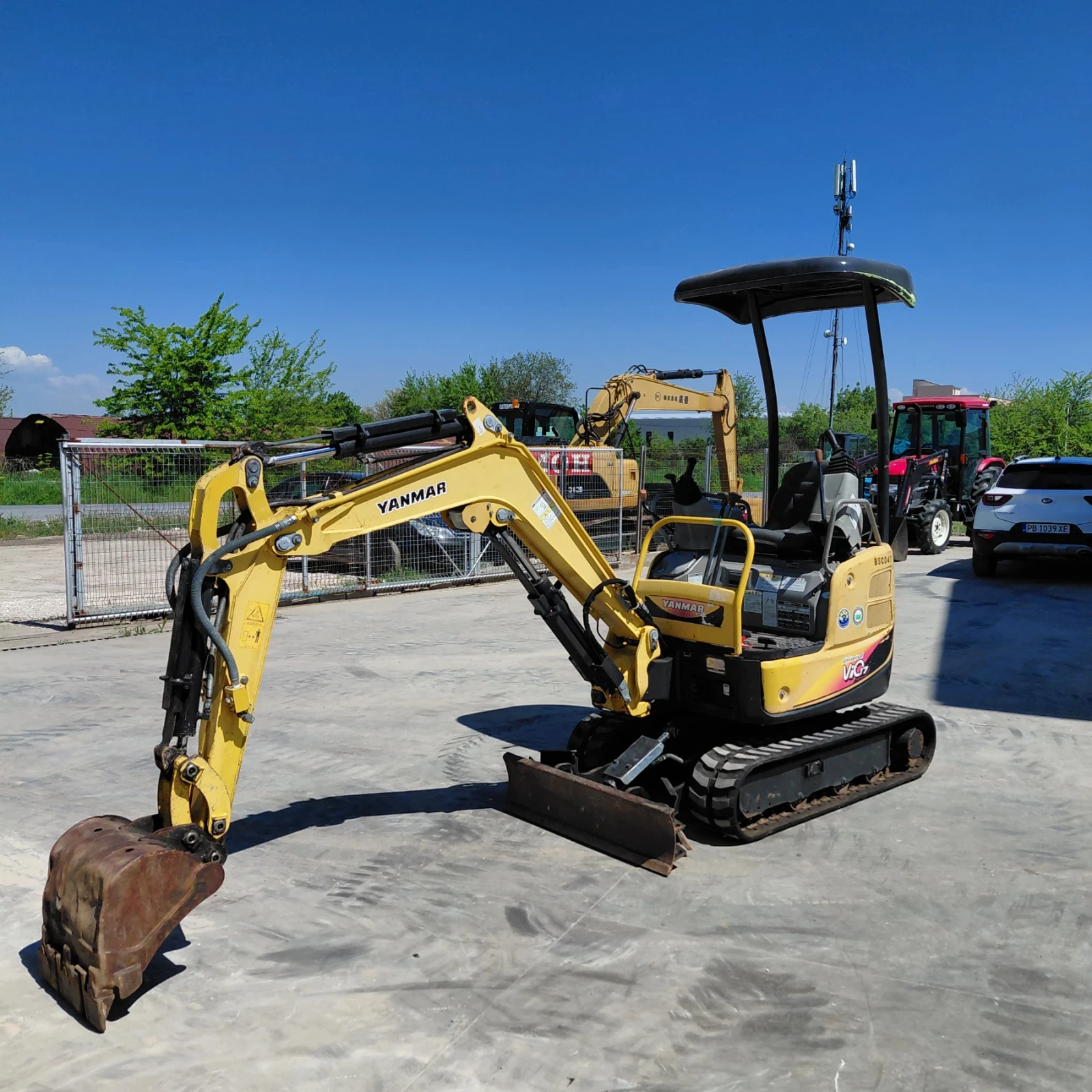 Багер Yanmar VIO17 * НАЛИЧЕН * РАЗШИРЯЕМИ ВЕРИГИ *  