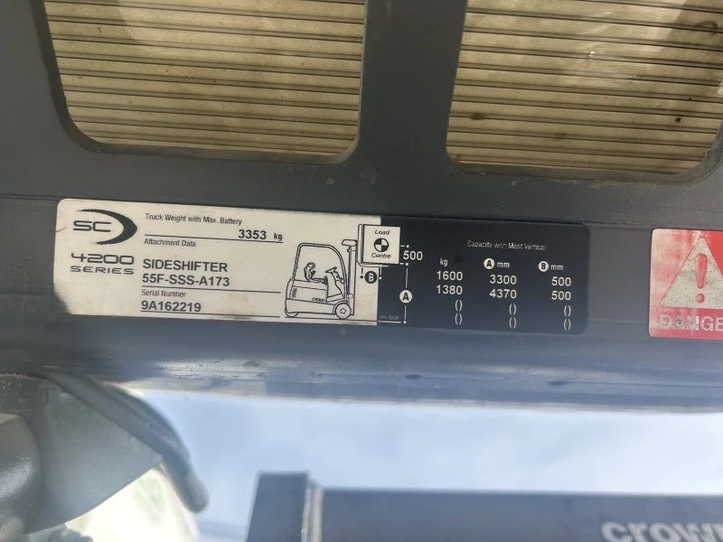 Електрокар Crown EL, снимка 7 - Индустриална техника - 52636816