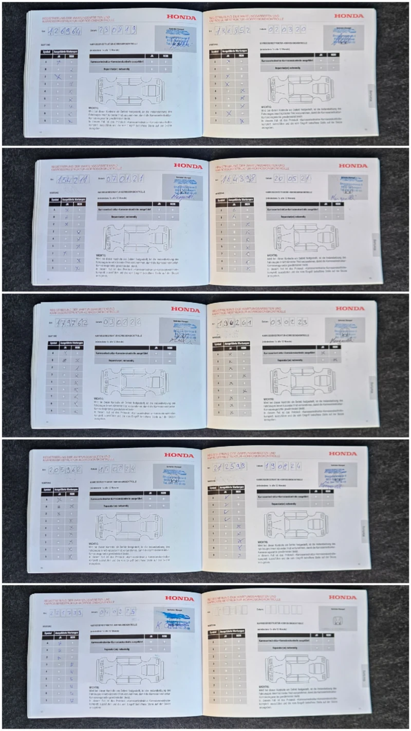 Honda Jazz 1.4i Facelift Panorama Пълна сервизна история, снимка 17 - Автомобили и джипове - 53145329