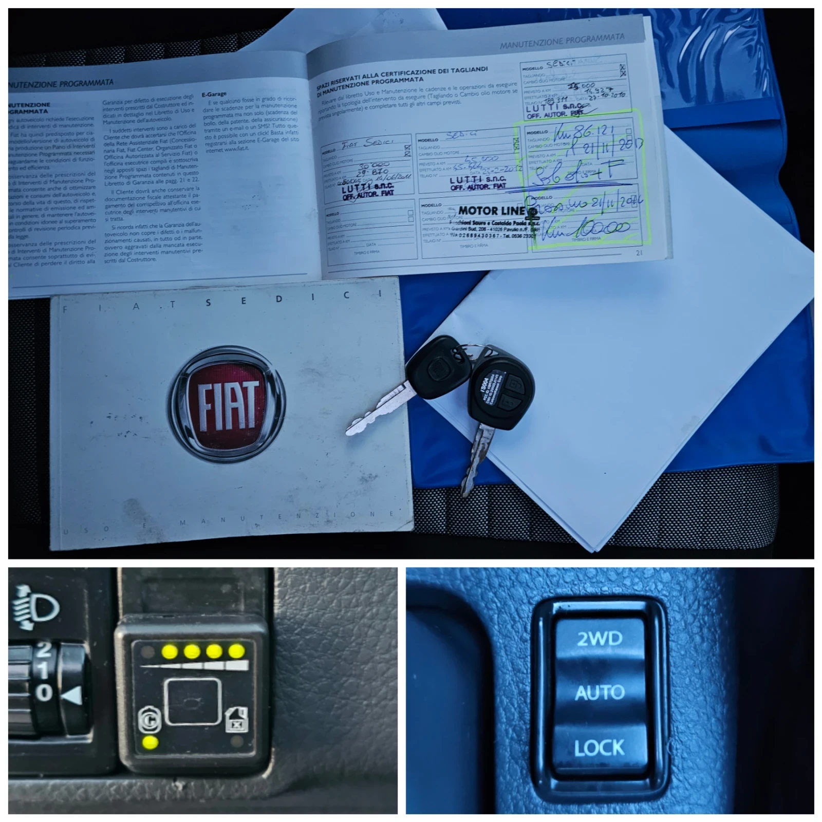 Fiat Sedici 1.6i - GPL, 120к.с., 4х4 , снимка 13 - Автомобили и джипове - 53728641