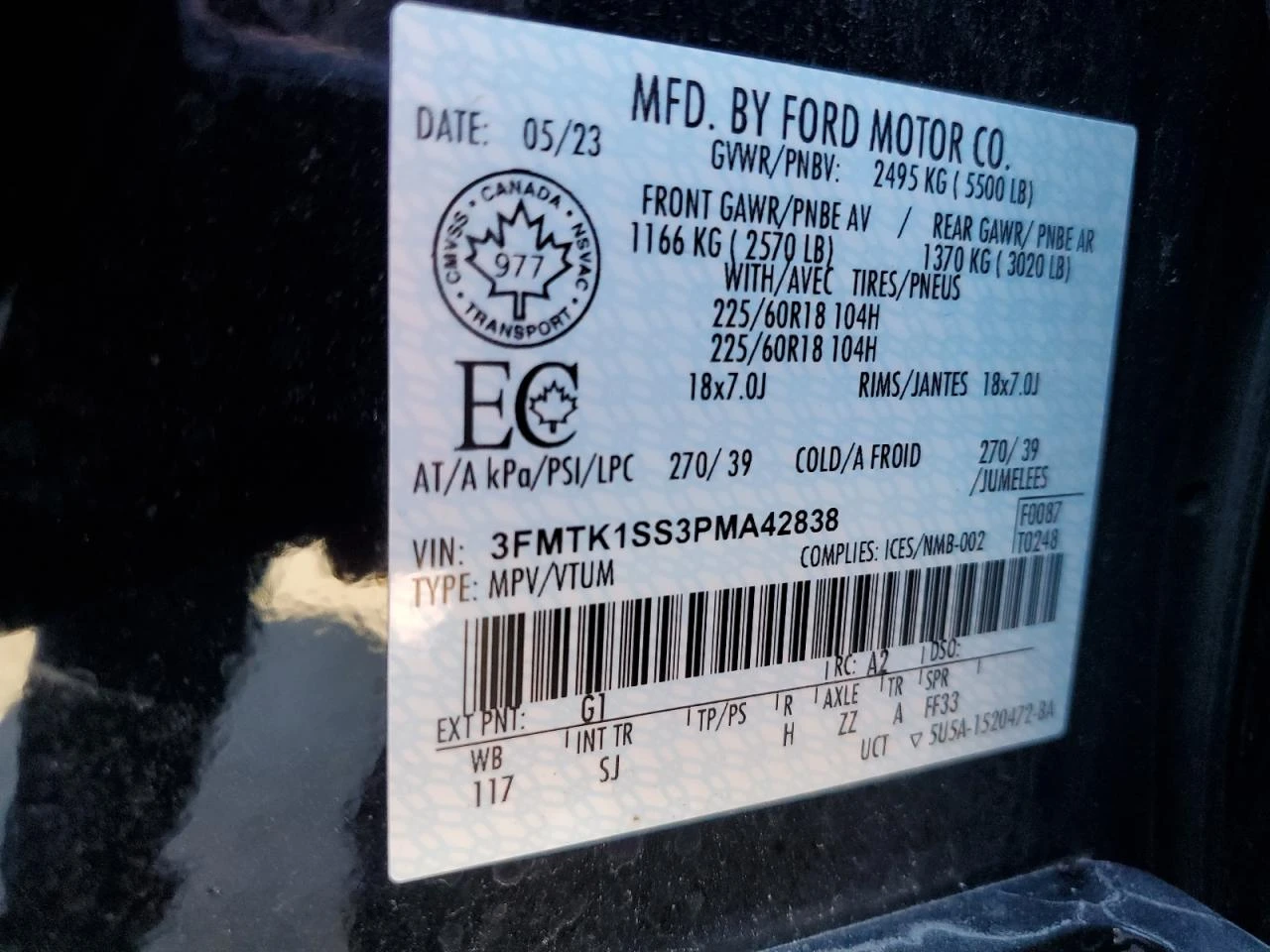 Ford Mustang Mach-E Select AWD, снимка 12 - Автомобили и джипове - 54174454