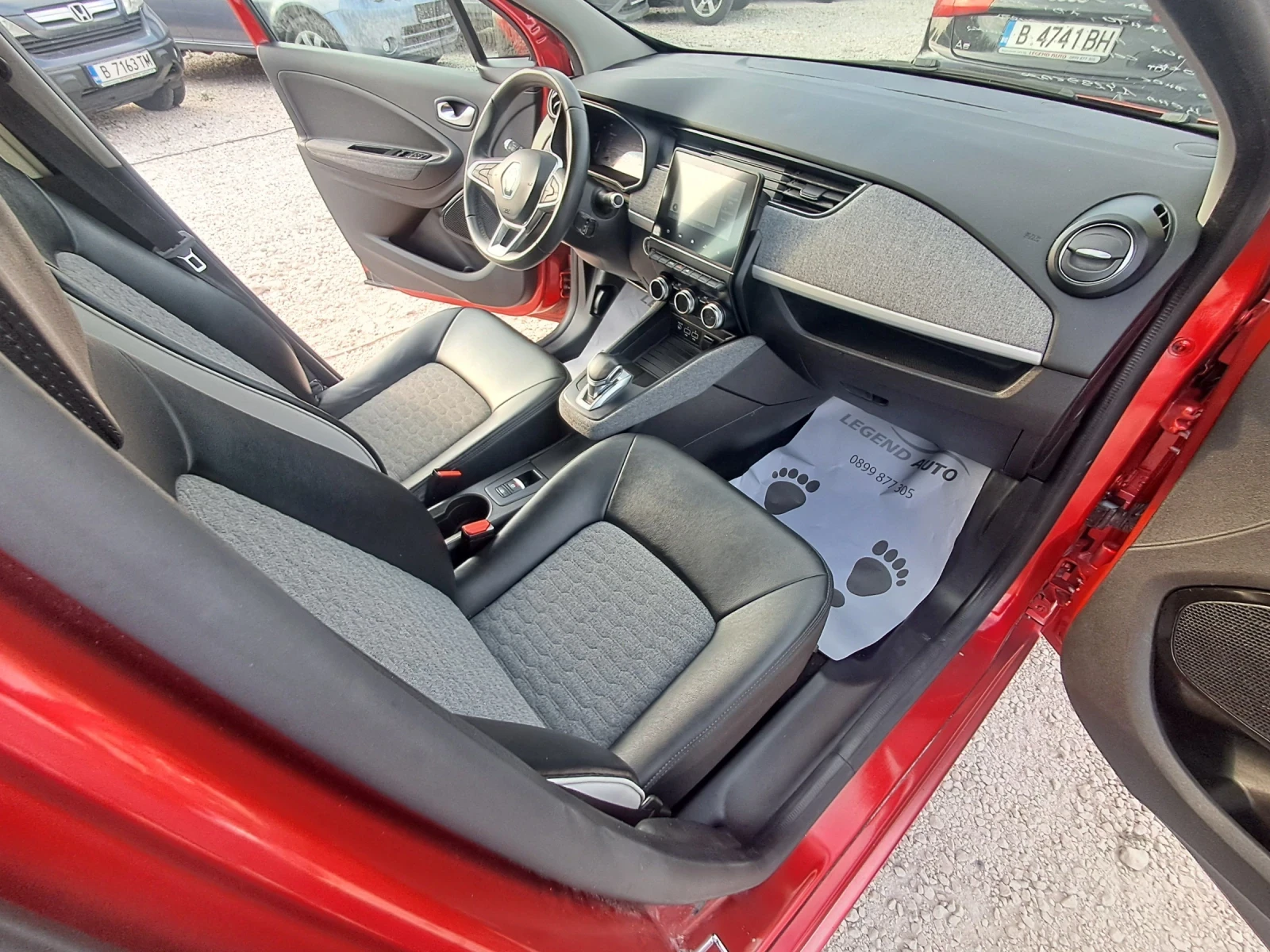 Renault Zoe 52kw 78000km Собствена батерия, снимка 13 - Автомобили и джипове - 55827083