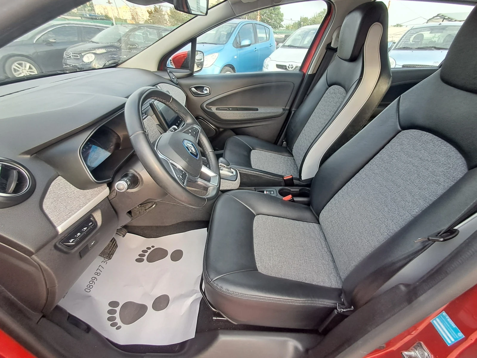 Renault Zoe 52kw 78000km Собствена батерия, снимка 9 - Автомобили и джипове - 55827083
