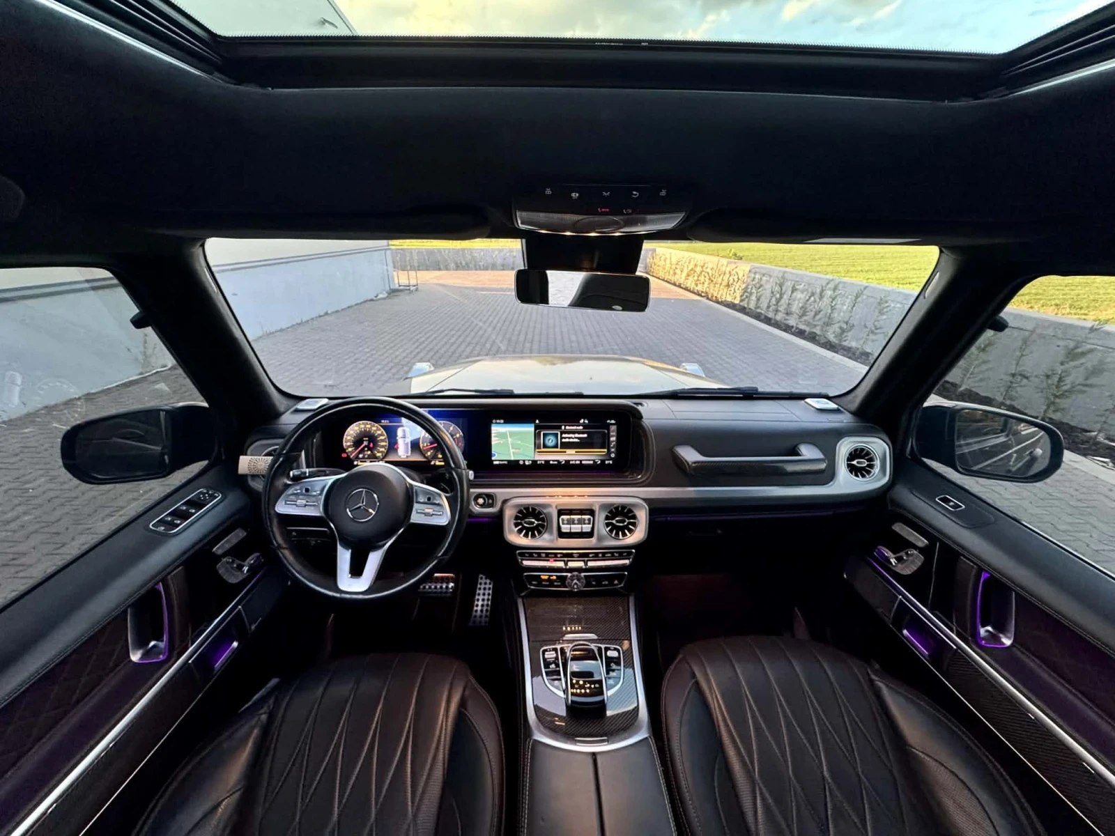 Mercedes-Benz G 500 ГОТОВ ЛИЗИНГ/45000  Аванс/, снимка 12 - Автомобили и джипове - 54383175