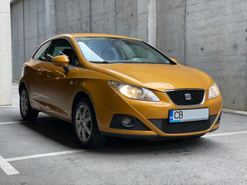 Seat Ibiza 1.2 TDI КОЖА/КЛИМАТРОНИК/ПАРКТРОНИК, снимка 1 - Автомобили и джипове - 47414994