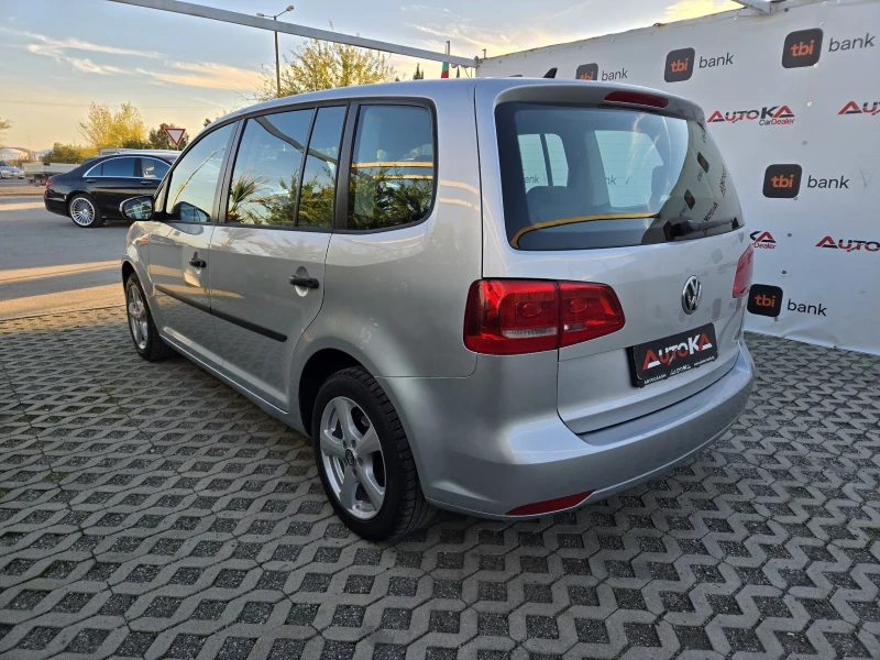 VW Touran 1.6TDI-105кс= 7МЕСТА= 6СК= ПОДГРЕВ= АВТОПИЛОТ, снимка 5 - Автомобили и джипове - 52577848