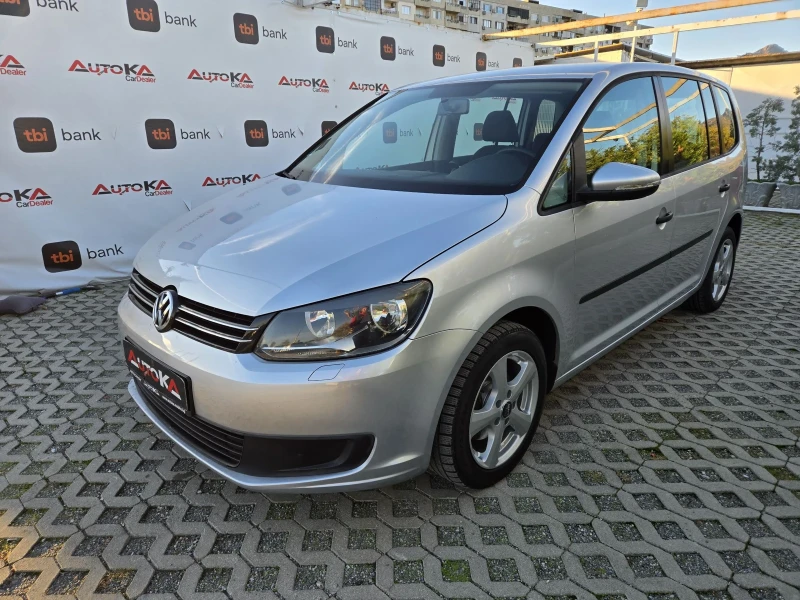 VW Touran 1.6TDI-105кс= 7МЕСТА= 6СК= ПОДГРЕВ= АВТОПИЛОТ, снимка 6 - Автомобили и джипове - 52577848